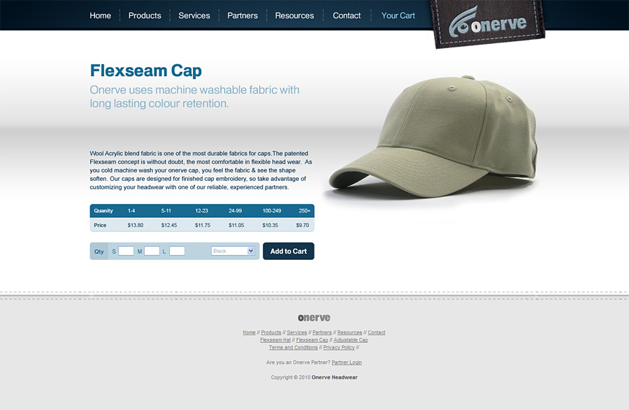 Flexseam Caps
